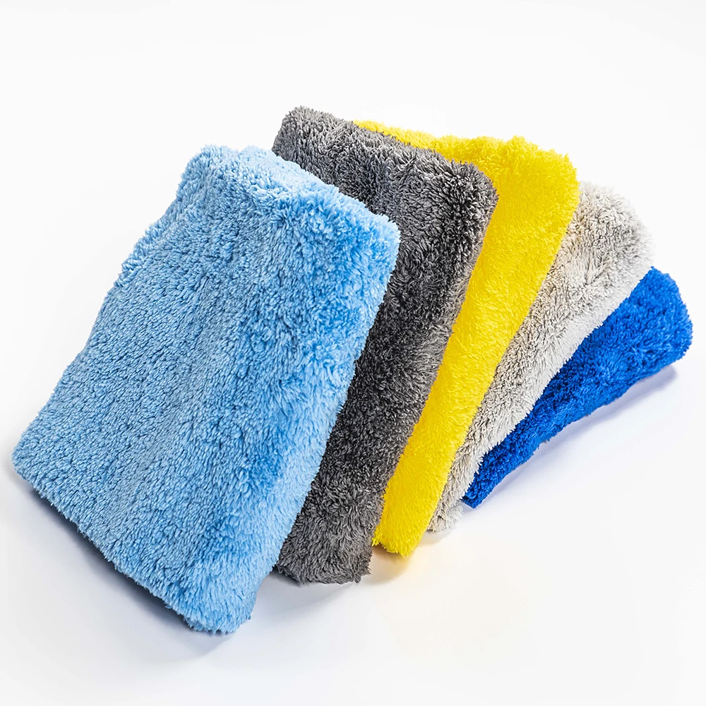 Afbeelding 5: Microfiber absorberend koraalfleece auto wasstraat schoonmaakdoekje doek aangepast formaat 40 * 40
