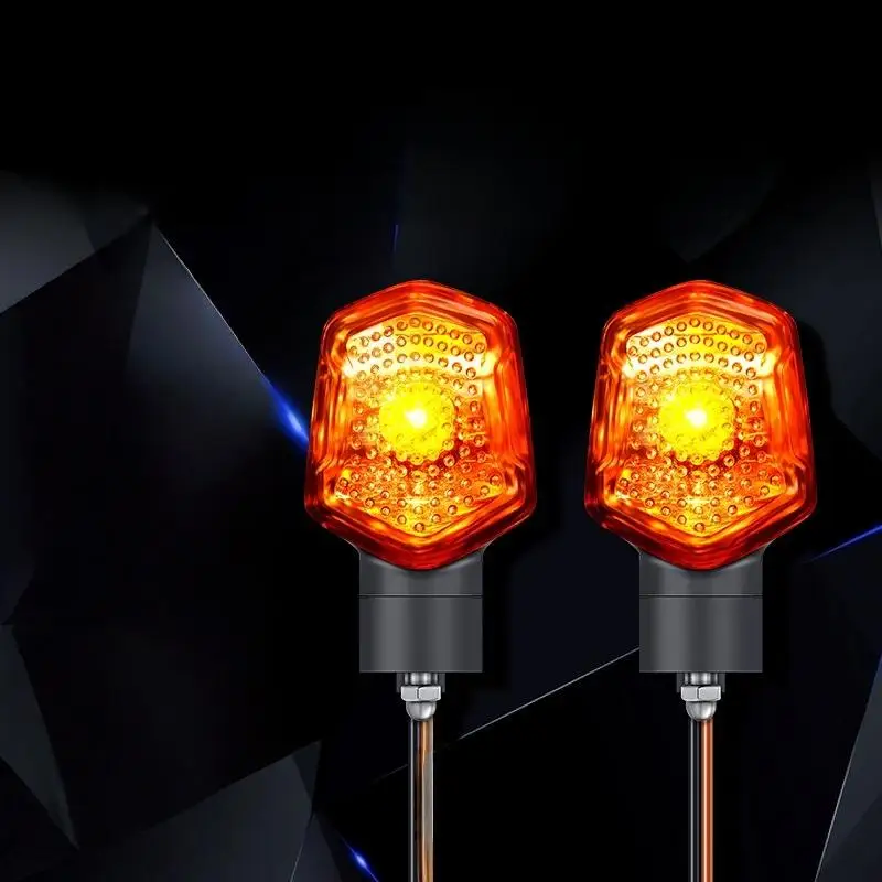 2Pcs Turn Signal Lights For MSX125 M3 DAX Zoomer-X ZUMA 110C Little Monkey