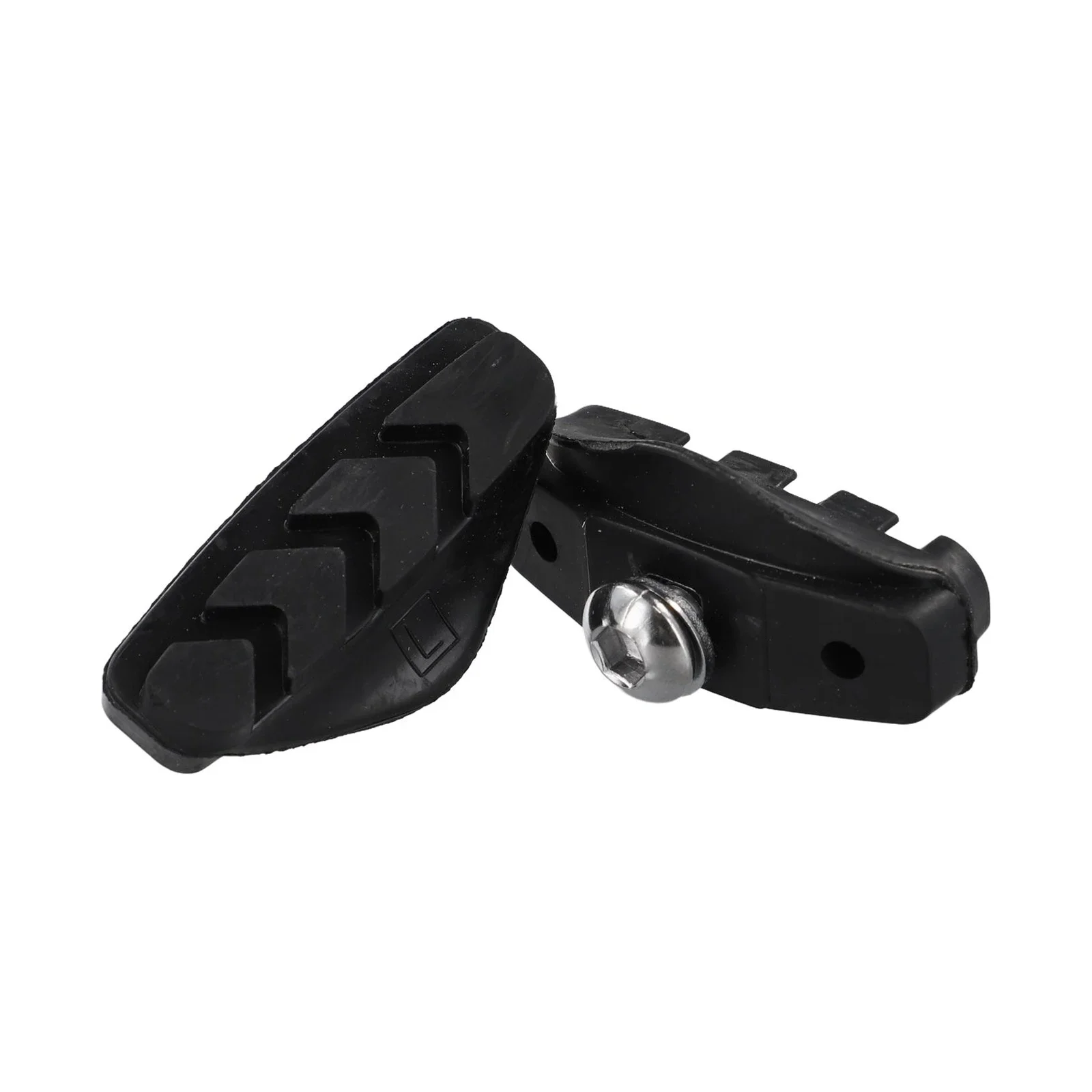 

C Brake Calipers Bike Brake Pads V-shaped Weight 48.5g Applicable Fit Rim Guide Design Improve Force Brand New