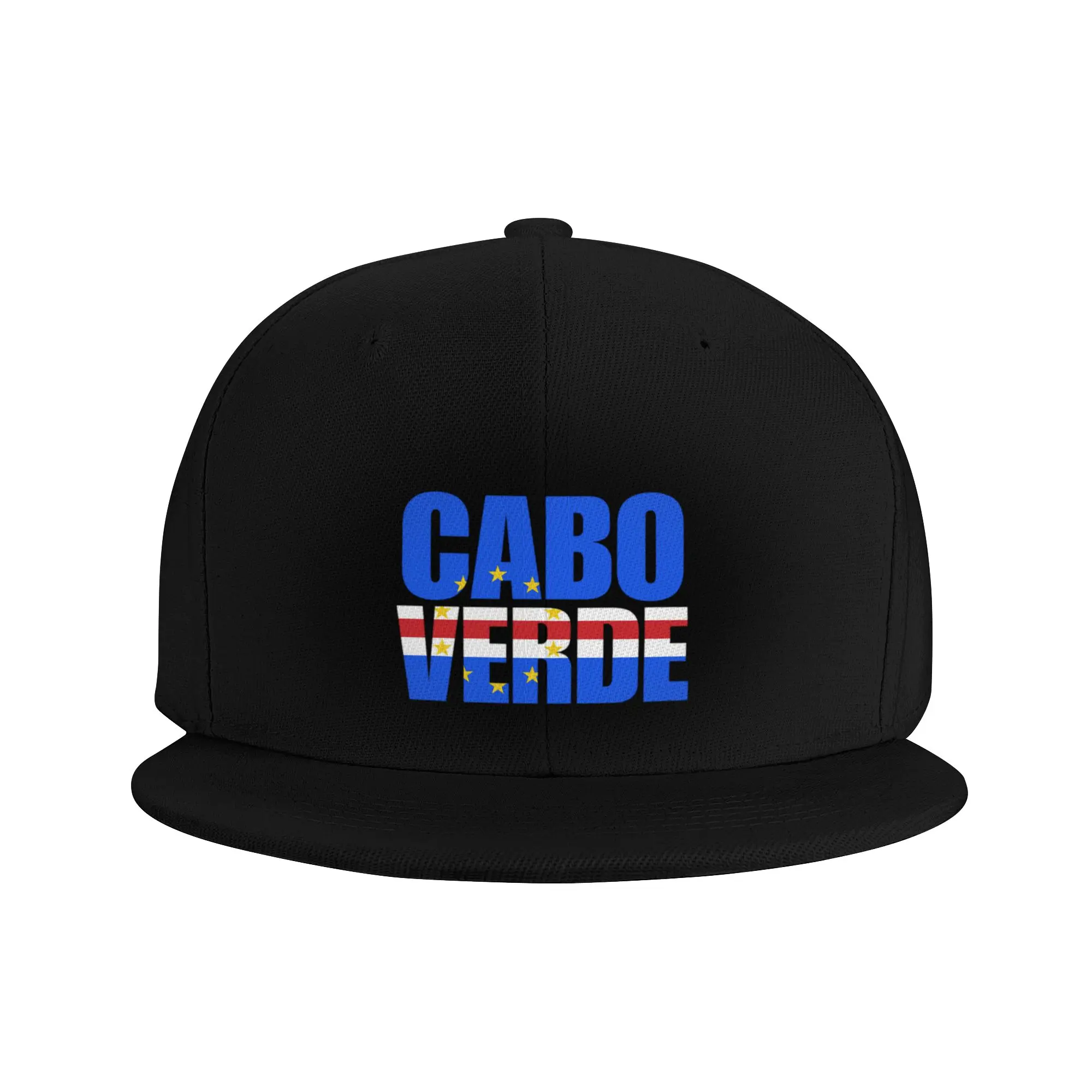Fashion Cabo Verde Country Flat Brim Sun Hat  Collegiate Style Brand Men Caps