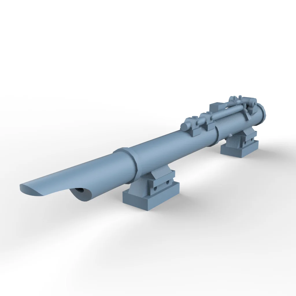 

Yao's Studio LYCG397 1/350 1/200 1/700 Детали для обновления модели Германия Торпедная трубка 533 мм