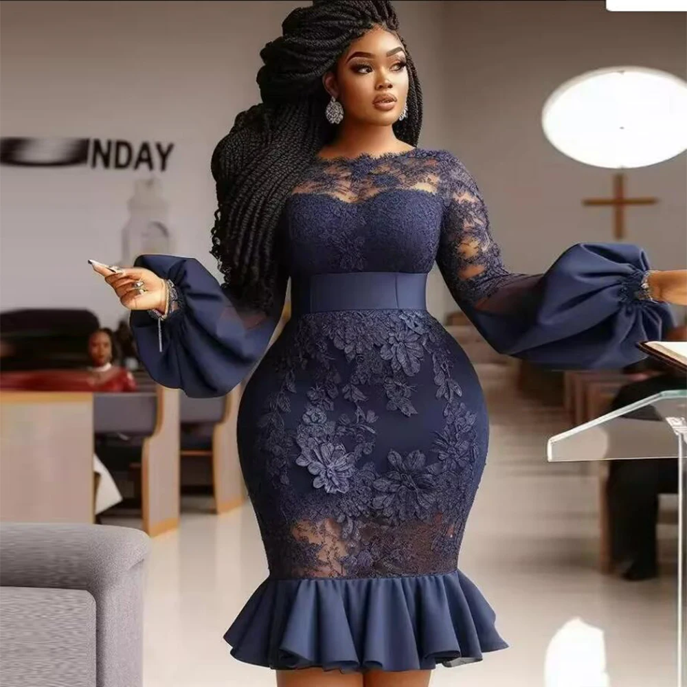 African Navy Blue L… - image