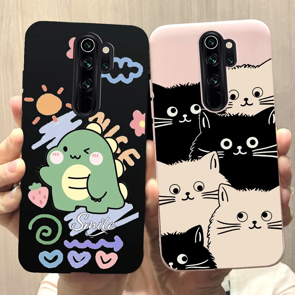 New For Xiaomi Redmi Note 8 Pro 6.53"Case Cute Cartoon Soft Silicone Back Cover For Redmi Note 8Pro 8 pro Phone Protective Case - view 3