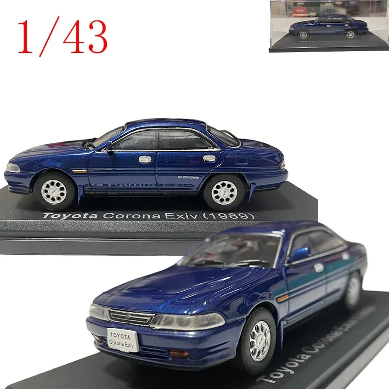 

Norev литой под давлением масштаб 1/43 1989 Toyota Corona T170 седан (среднего света) с синей металлической краской, модель автомобиля из сплава, игрушки для мальчиков, подарок