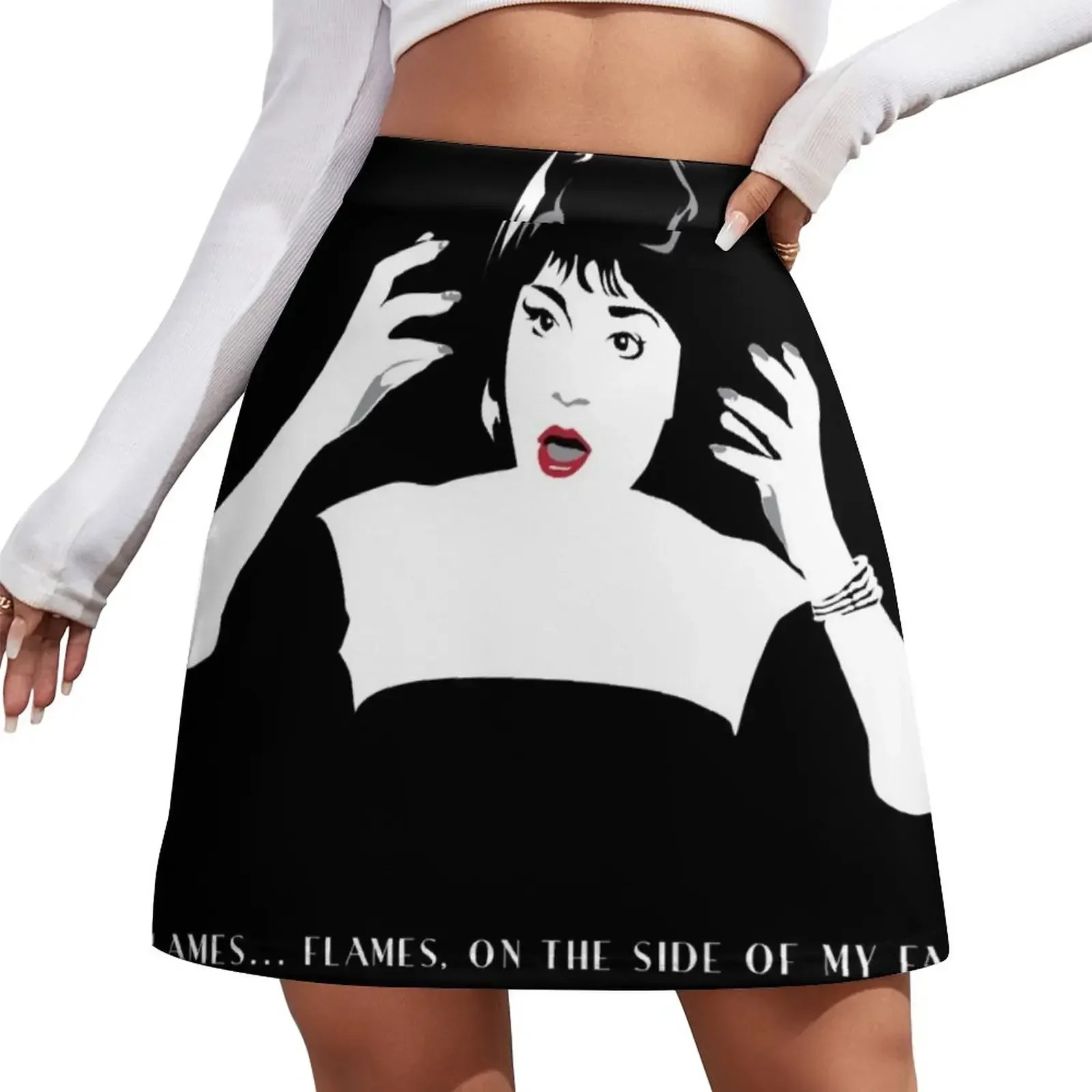 

Flames Mini Skirt skirt for woman dresses for prom women's golf wear summer