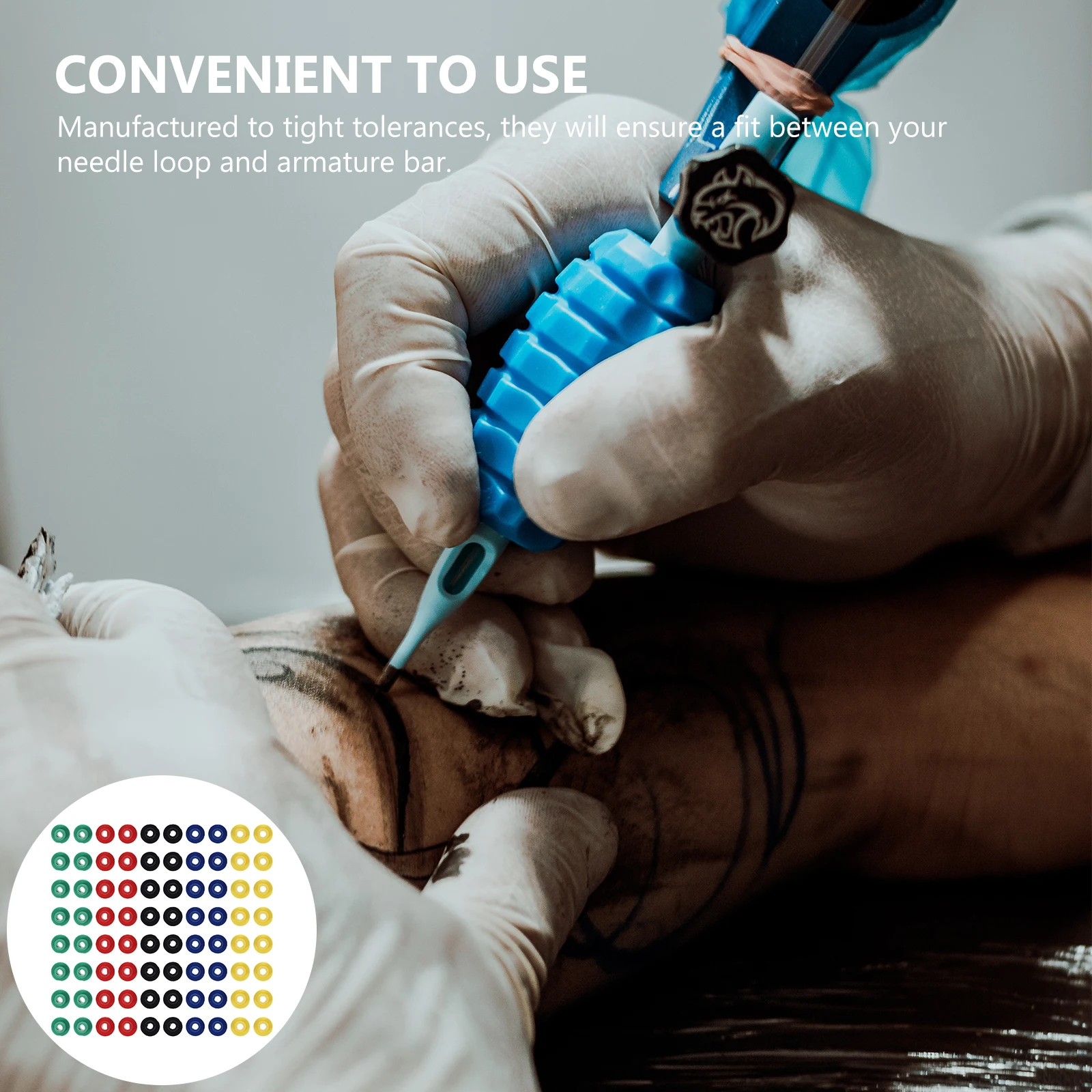 

100 шт., круглые резиновые втулки, шайба, подушки, инструменты, принадлежности для машины, профессиональные практичные