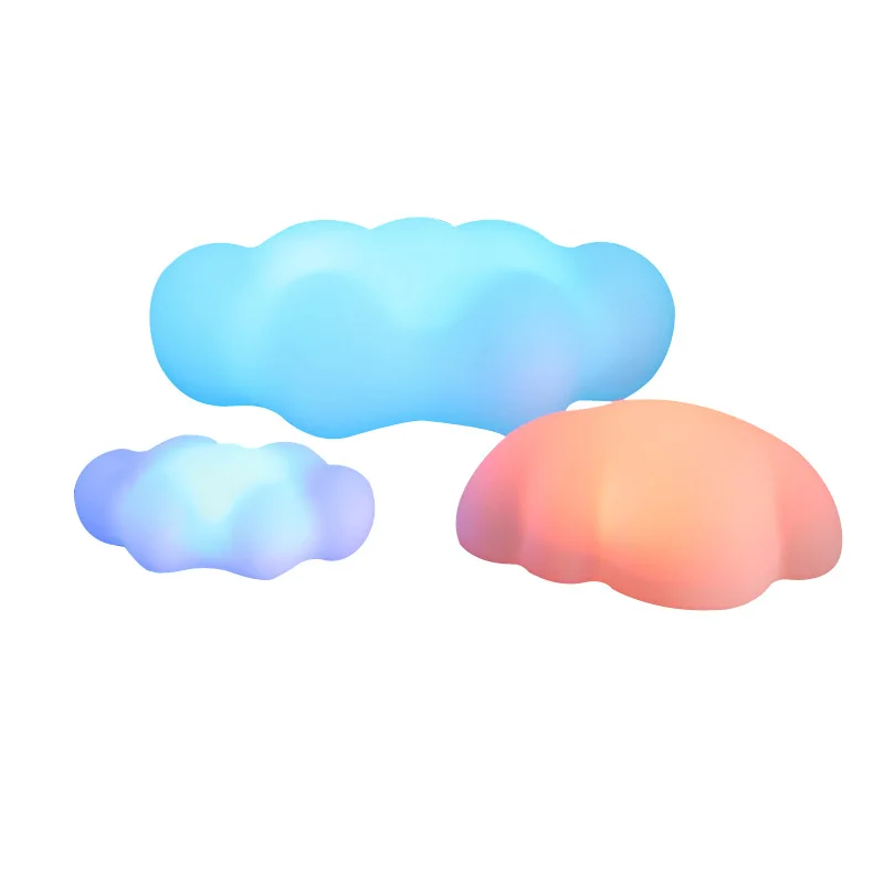 

XL Glowing Cloud Lamp Outdoor Stool Christmas Atmosphere Solar Landscape Decoration Floor Ornament