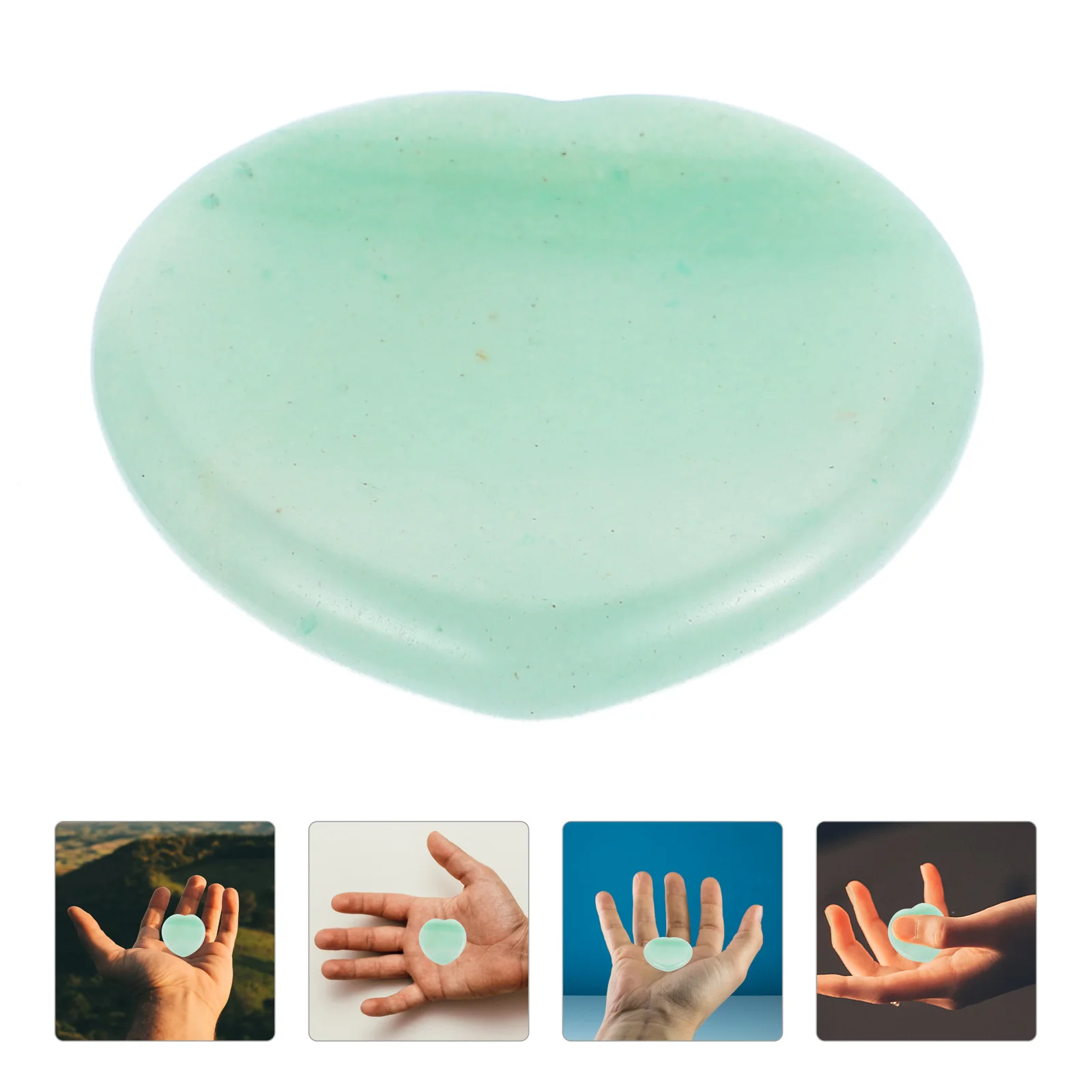 

Natural Massage Portable Mini Thumb For Stress Relief Healing Crystal Decoration Home Office Gift Worry Stone Relaxing Pressure