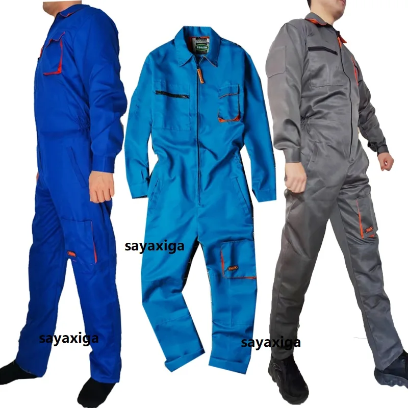 

Women Welding And Safety Clothing Work Overalls Men Car Repair Mechanic Warehouse Cargo Worker Jumpsuit Dust Proof Painter Suits