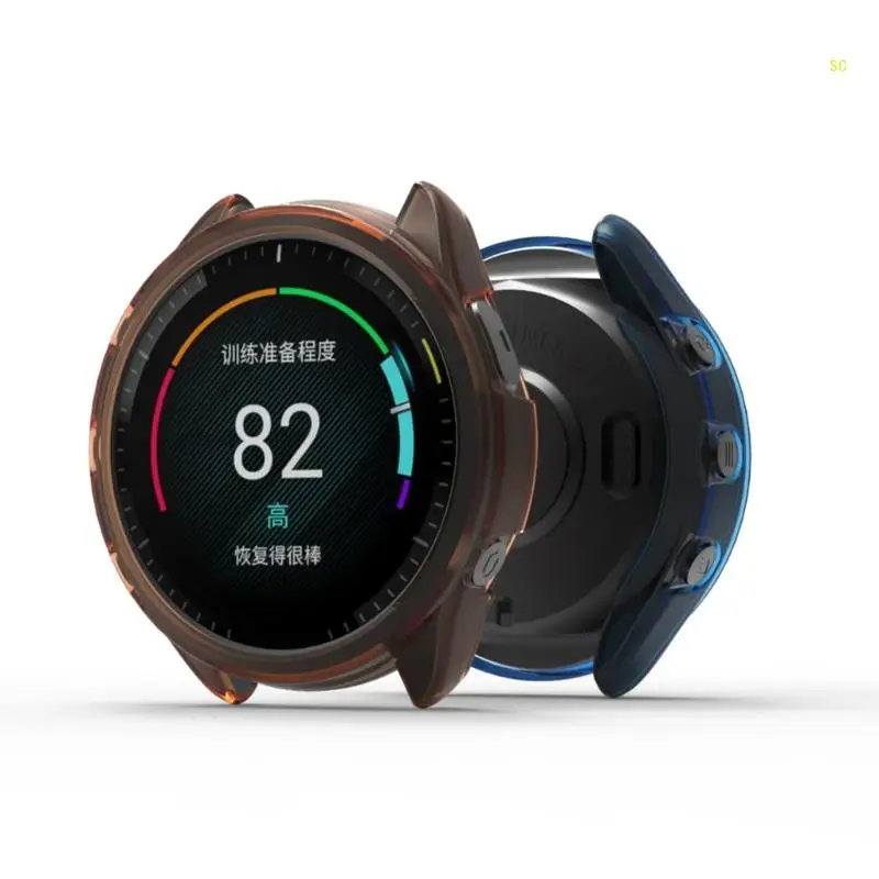 กันกระแทกป้องกันหน้าจอสำหรับ Garmin-Forerunner 965 Housing Antiscratch Dropshipping
