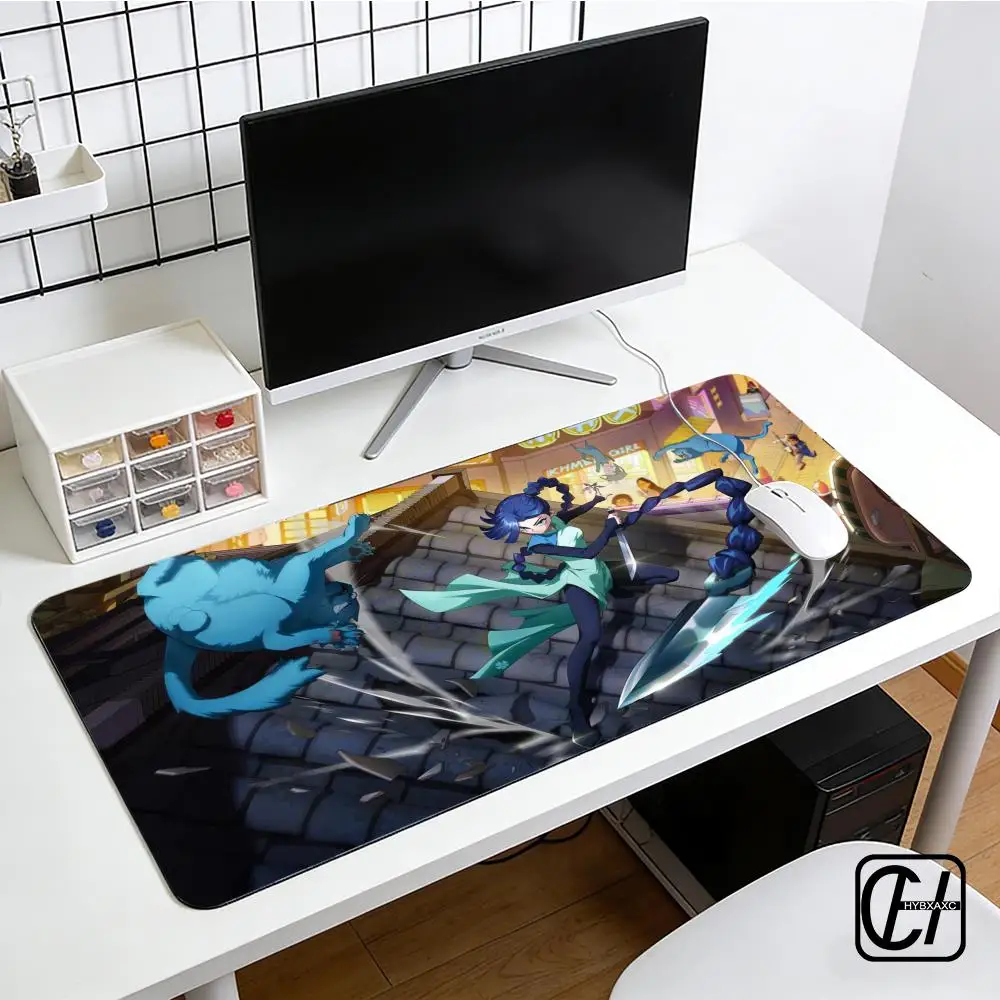Anime S-Scissor S-Seven Mouse Pad E-Sports Gaming Mouse Pad Oversize Personalized Desk Pad Keyboard Mouse Pad Carpet HYBXXC
