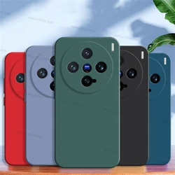For Vivo X200 Pro mini Case Vivo X200 Pro mini Cover Funda Shockproof Liquid Silicone Phone Back Cover For Vivo X200 Pro mini