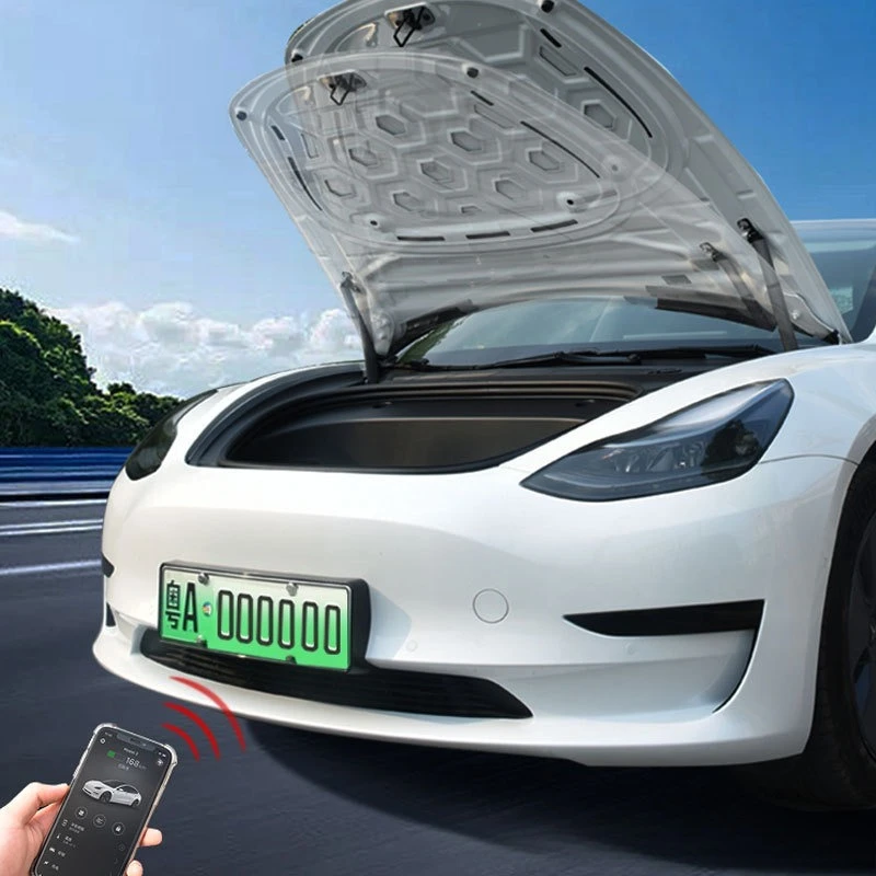 نموذج Y قوة السيارات Frunk ل تسلا نموذج Y 3 هايلاند جديد Y Juniper مقاوم للماء بوابة أمامية كهربائية رافعة تلقائية إغلاق