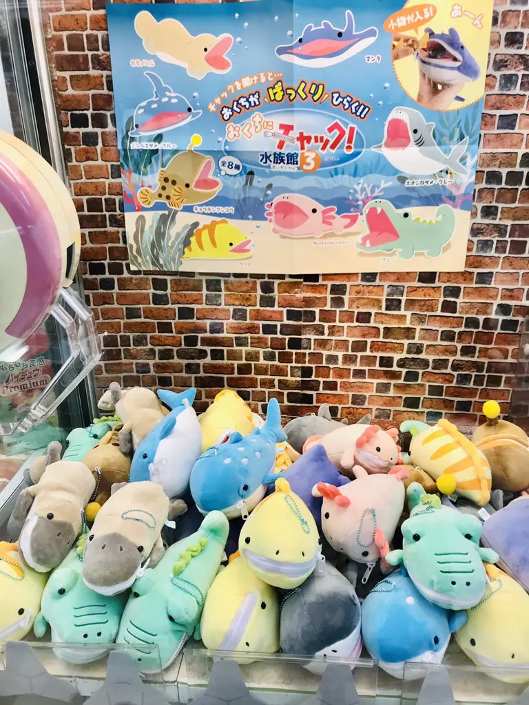 【Preventa de mayo de 2023】 ¡Viene un lindo Chuck kawaii de 18 cm en tu boca! Acuario ballena tiburón axolotl cocodrilo juguetes de peluche muñecos de peluche