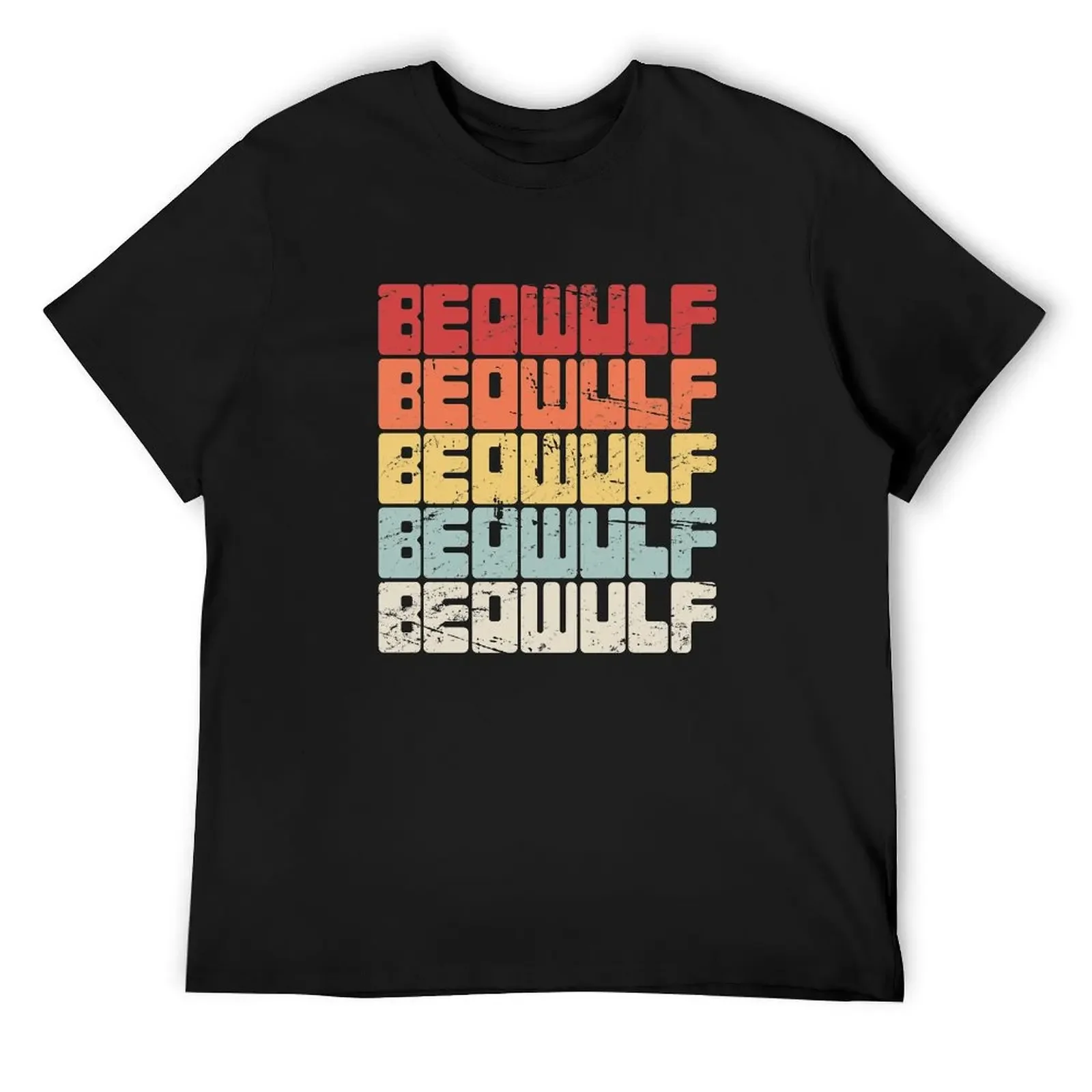 Retro Anglo Saxon Medieval Beowulf T-Shirt vintage graphic tee aesthetic clothes custom t shirt cotton t shirt men