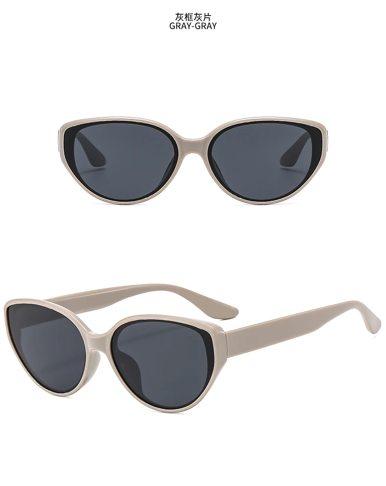 Sexy Cat Eye Sonnenbrille Damen Vintage Kleine Cateye Sexy Brillen Sonnenbrille für Damen 80er 90er Jahre Trendige stilvolle Brille – Detail 10