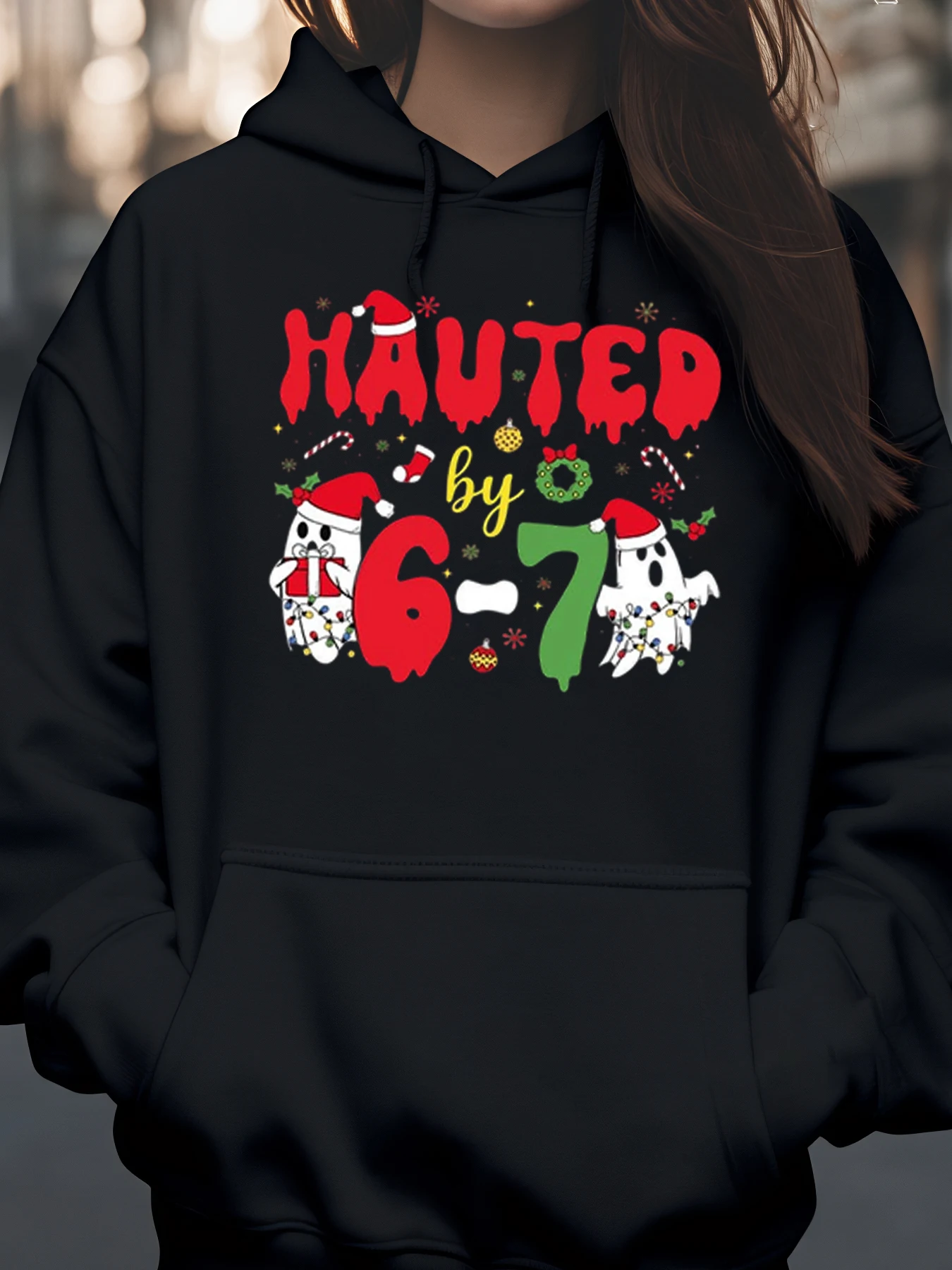 

Рождественская праздничная толстовка с привидениями от 6-7 Ghosts для женщин и мужчин, праздничная одежда