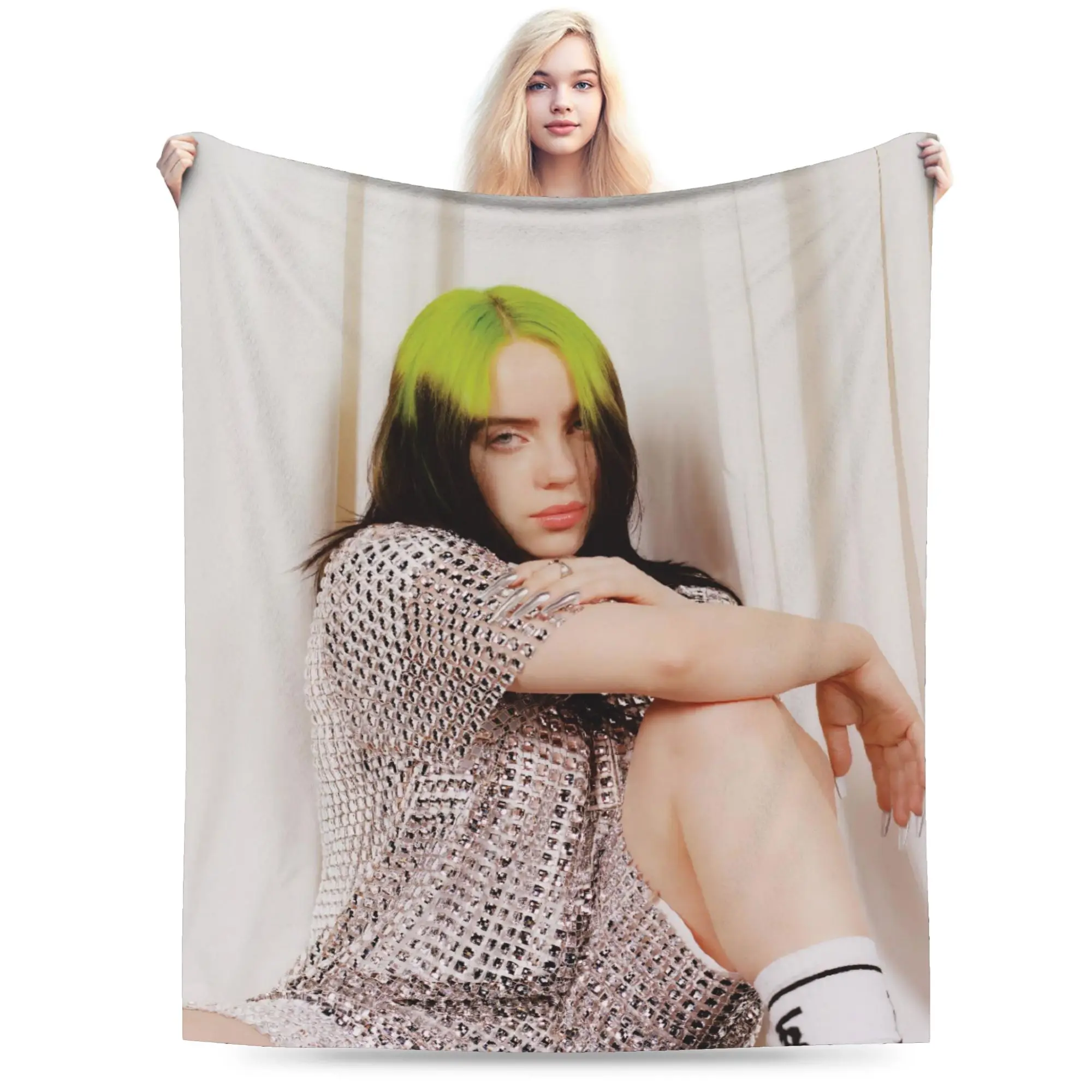 Singer Billies Blanket Velvet Summer Multifunction Soft Throw Blanket for Home Bedroom Plush Thin Quilt