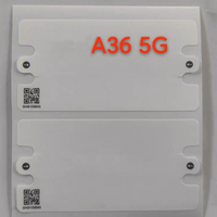 50Pcs New White Box Seal Resealed Label Sticker For Samsung Galaxy A56 A55 A36 A16 A06 A05 F16 5G Sealing Marker Indicator Tape
