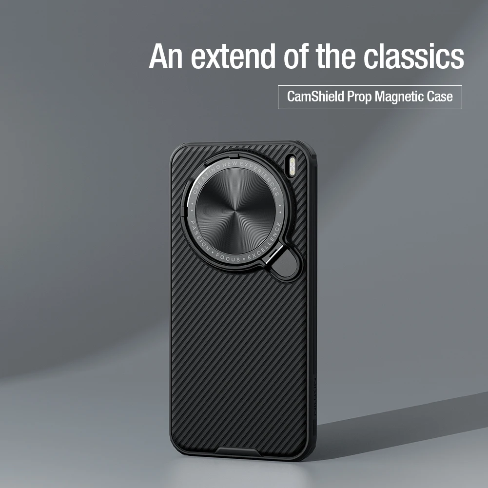 

For Vivo X200 Pro mini 5G Nillkin Case Magnetic Camshield Prop Magsafe Camera Cover With Stand Protection Phone Case