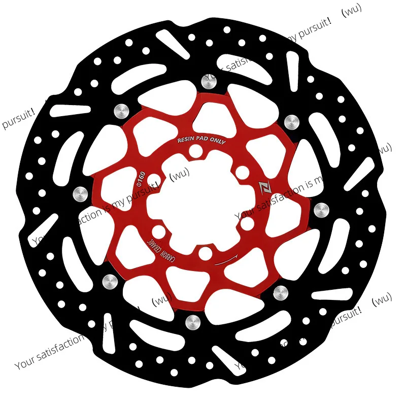 

Углеродно-керамический дисковый тормоз с шестью отверстиями, аксессуары для езды на горном велосипеде, дисковый тормоз с средним замком
