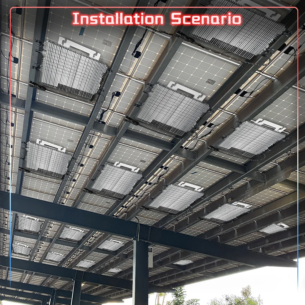 2000W Deye PV Grid on Inverter DC22-60V AC230V IP67 with WiFi Function Max Connect 4PCS 400-600W Efficient Micro Converter