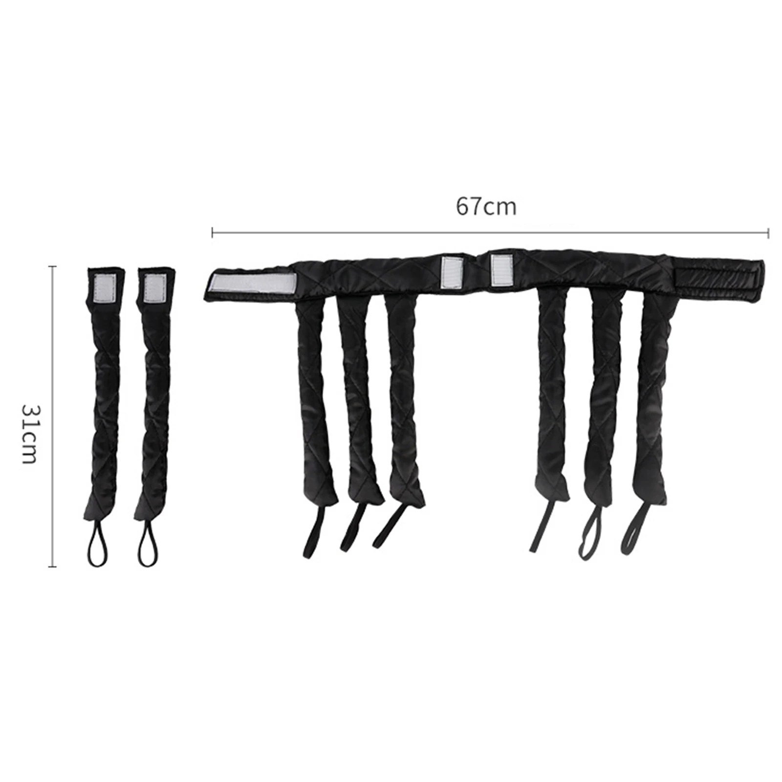 Octopus Design Heatless Haar Curlers Haar Styling Werkzeug Nicht-Heizung Curling Rod Curling Zauberstab Stirnband Frauen Girl'S Natürliche Locken