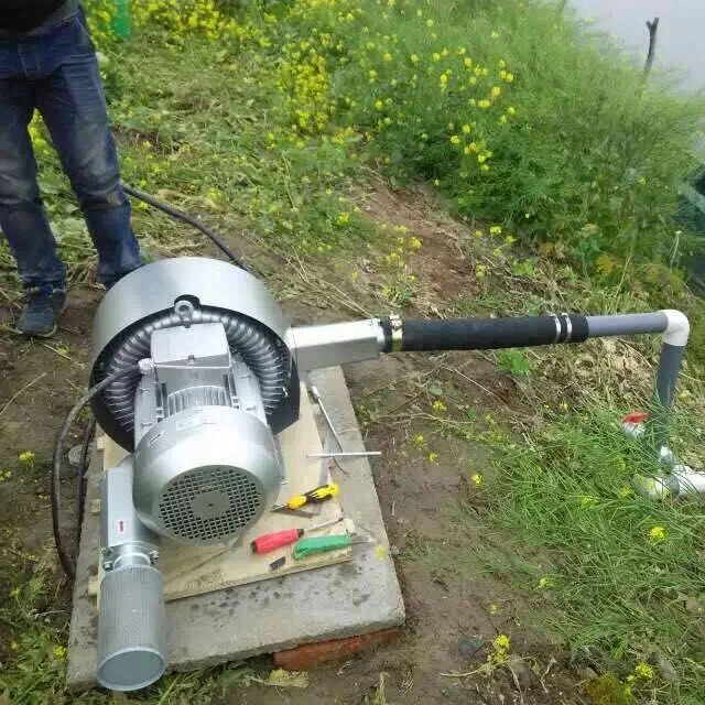 High air volume fish pond oxygen supply regeneration air pump water treatment biological aeration annular blower