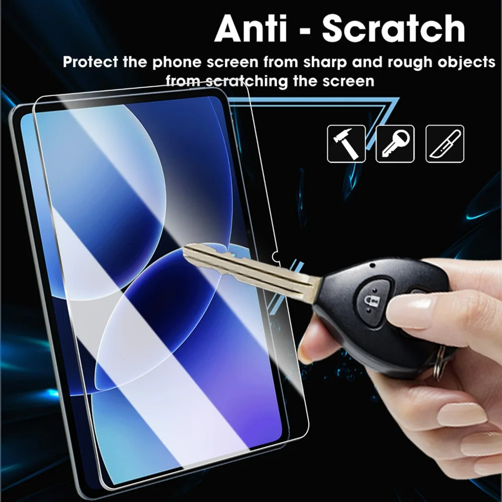 لهاتف Xiaomi Pad 8 Pro HD واقيات شاشة من الزجاج المقوى الشفاف مع مجموعة تركيب المحاذاة التلقائية لفيلم Xiaomi Pad 8/8 Pro #2