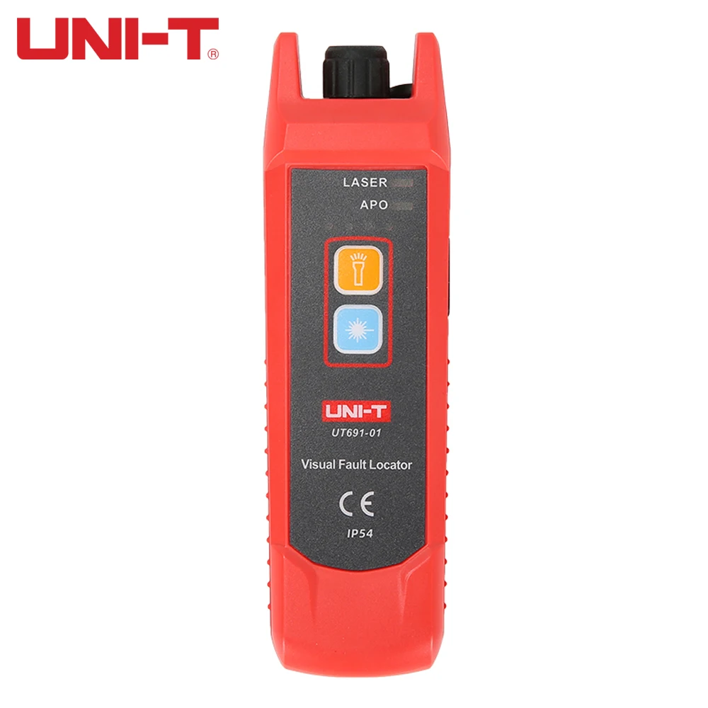 UNI-T UT691 Visual Fault Locator 15km Optical Fibe Test Pen Light Pen Light Pen Red Light Source Tester