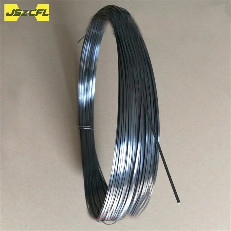 

1Meter Nitinol Wire 0.4x0.78mm Nickel Titanium Strip Shape Memory Hyperelastic Alloys Elastic NiTi for Temperature Control Mater