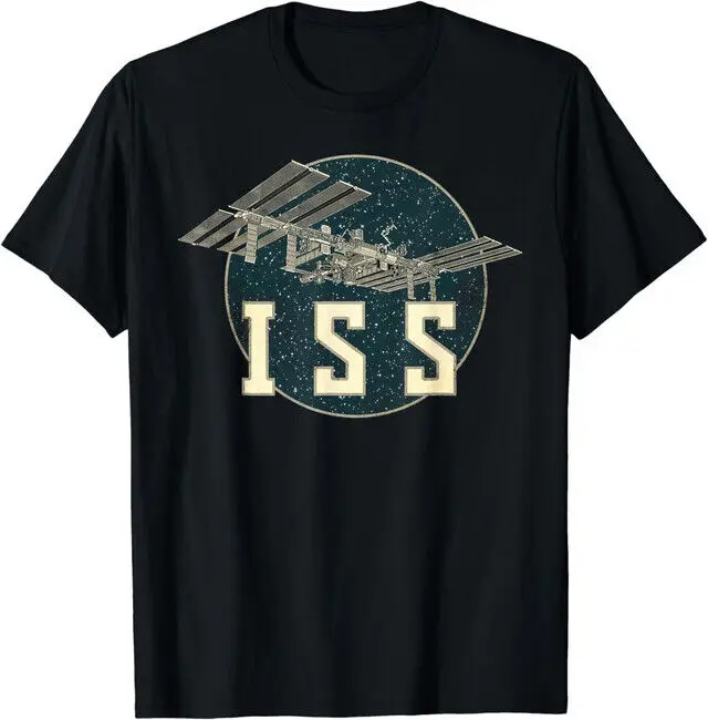 Camiseta de ciencia espacial ISS, Estación Espacial Internacional