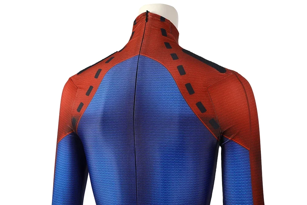 بدلة زنتاي المثيرة للسيدات أزياء تنكرية فائقة بدلة نسائية فائقة مع عباءة حمراء ثلاثية الأبعاد مطبوعة من الألياف اللدنة مصنوعة حسب الطلب