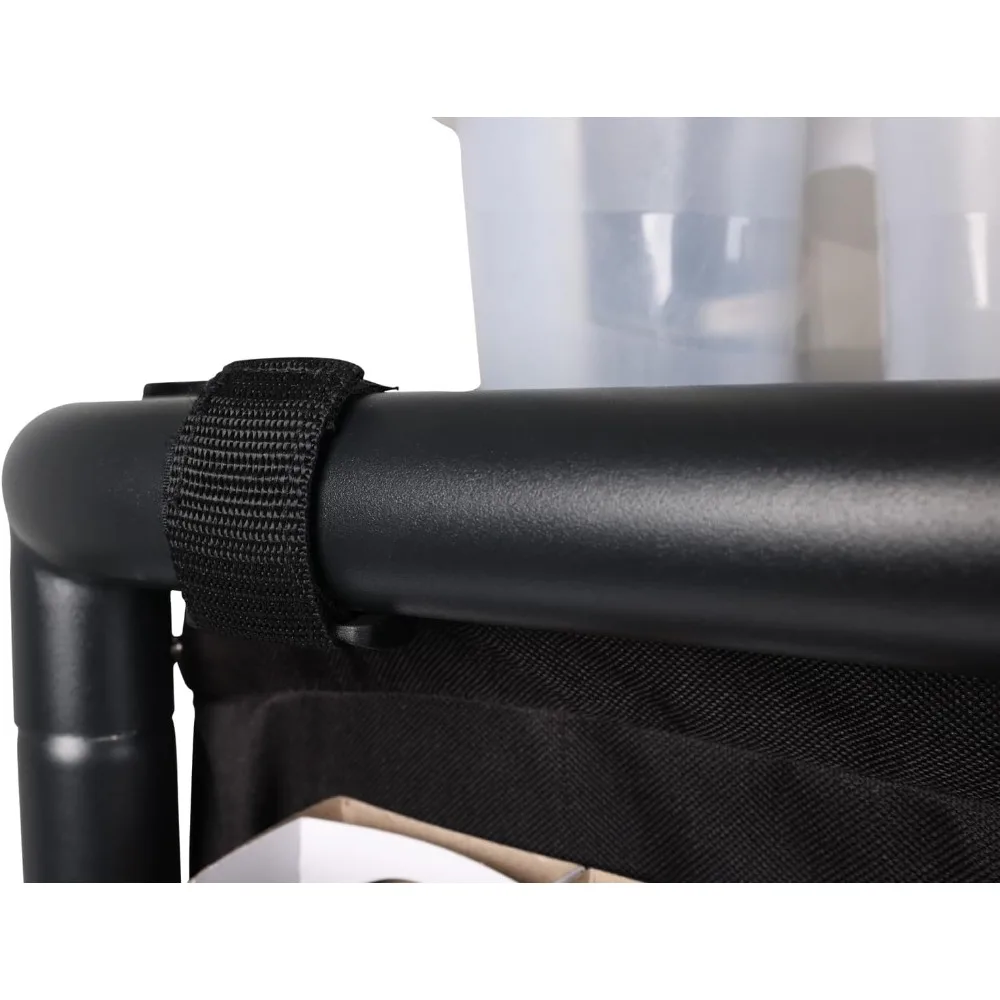 عربة السيارة المتدحرجة - مثالية لتنظيم المرآب وتفصيل السيارة وغرفة الغسيل/المنزل - أدوات مدمجة #6