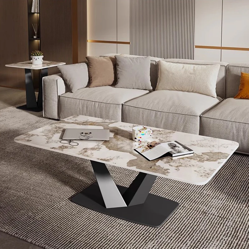 Minimalist Designer Coffee Table Simple Luxury Bedroom Italian Side Table Aesthetic Modern Mesas Bajas Lounge Suite Furniture