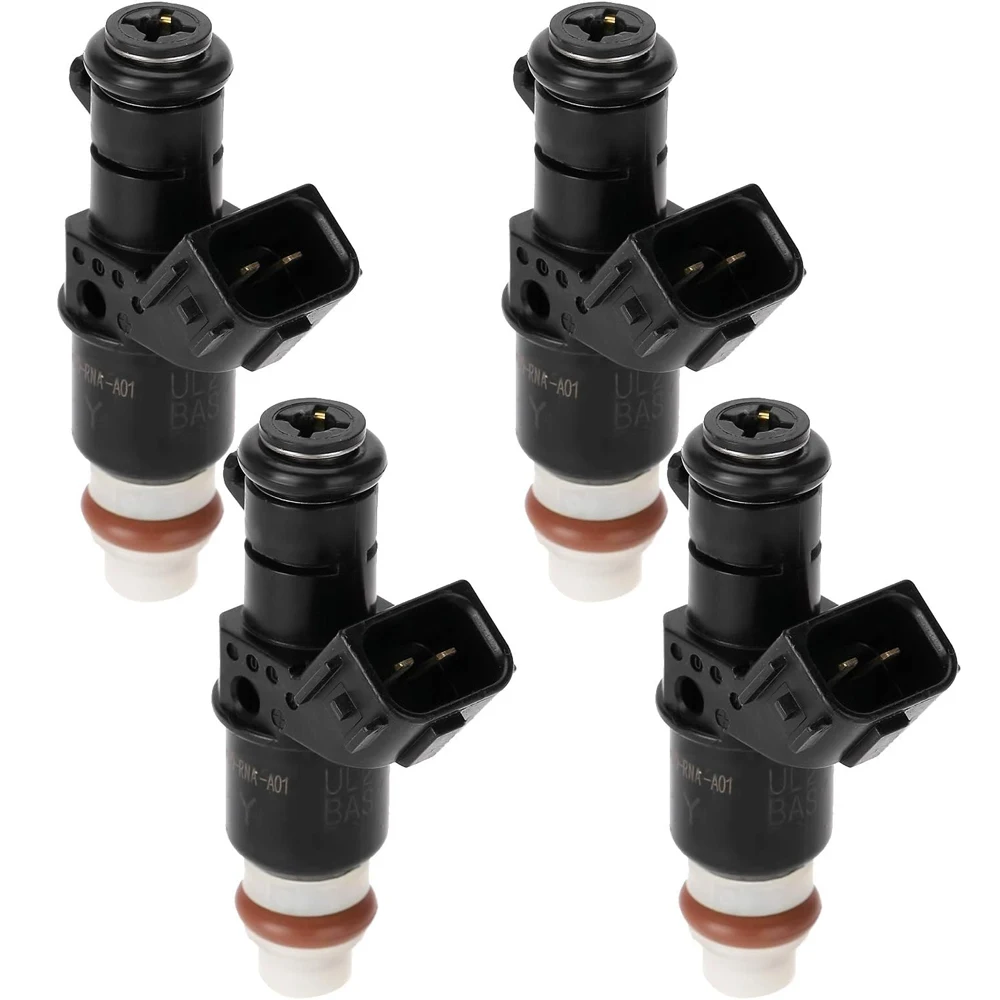 4Pcs Fuel Injector Nozzle 16450-RNA-A01 16450RNAA01 for Honda Jazz MK3 Civic 8 MK8 Fit 1.4 1.5 1.6 1.8