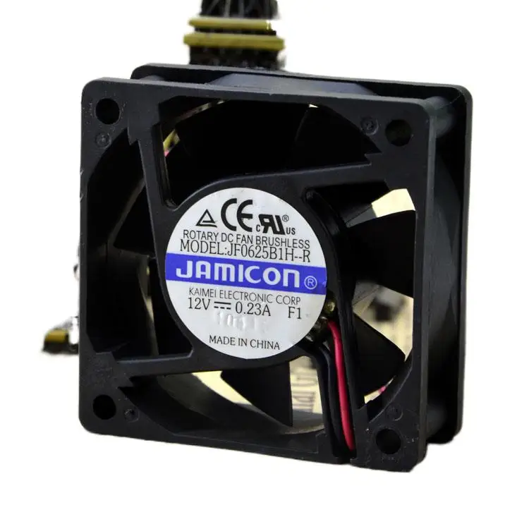 Jamicon 6025 Inverter Mute Fan 12V 0.23a JF0625B1H-R Double Ball