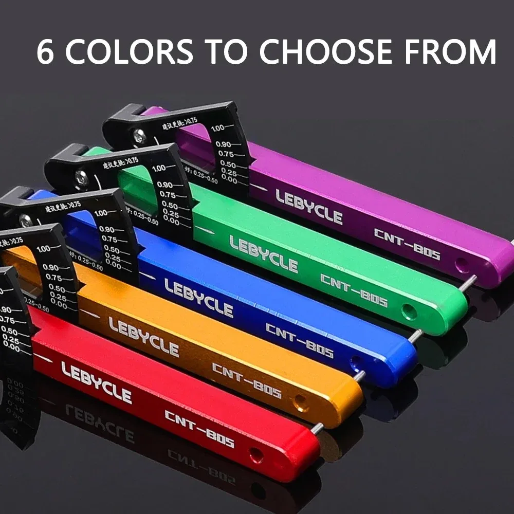MTB Bicycle Chain Wear Indicator Measurer Links Checker Aluminum Alloy Chains Gauge Measurement Road Bike Repair Accurate Tools