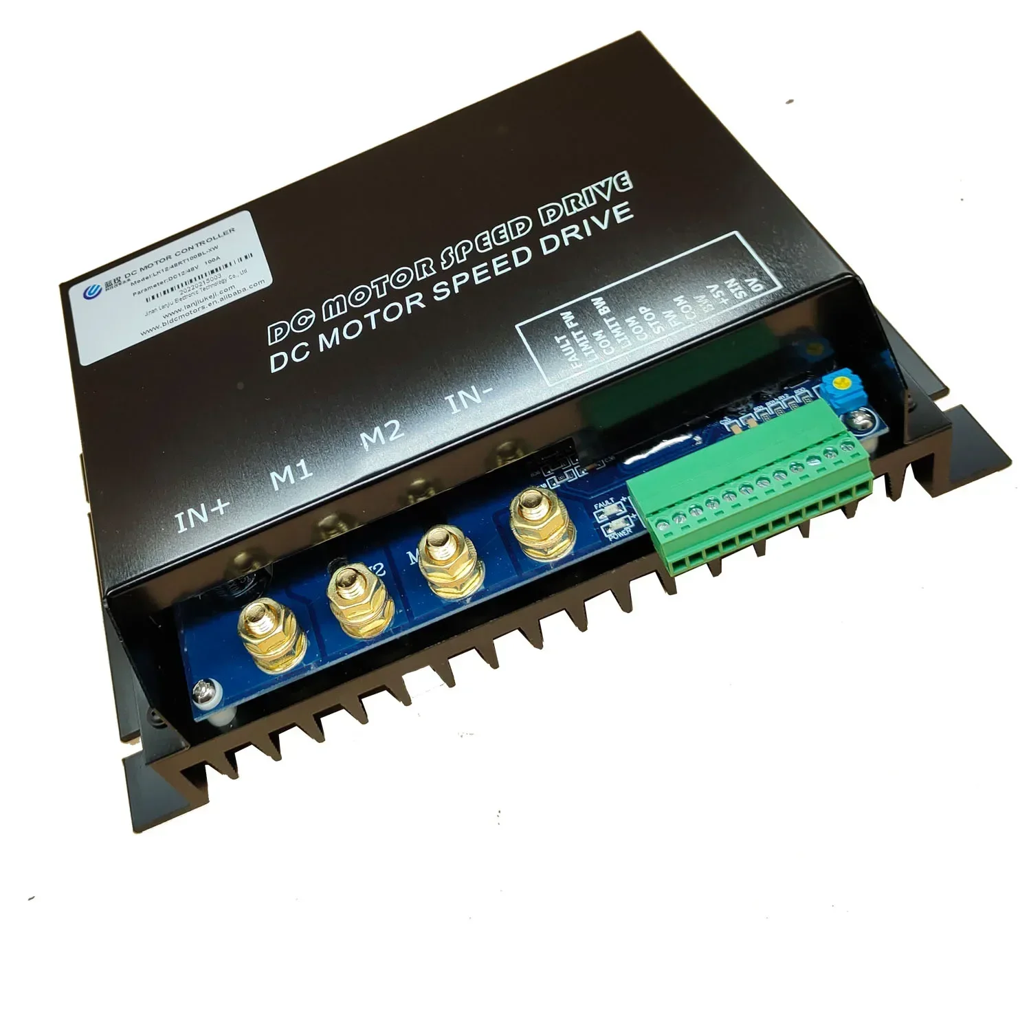 DC10/48RT100BL-XW DC Motor Speed Controller 12V 24V 48V 50A 100A Pwm Dc