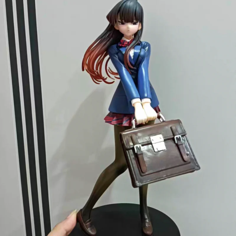 Komi Kan niet Communiceren Shouko Komi 25 cm Wave Anime Mooi Meisje PVC Action Figure Collectible Model Pop Gift Desktop ornamenten