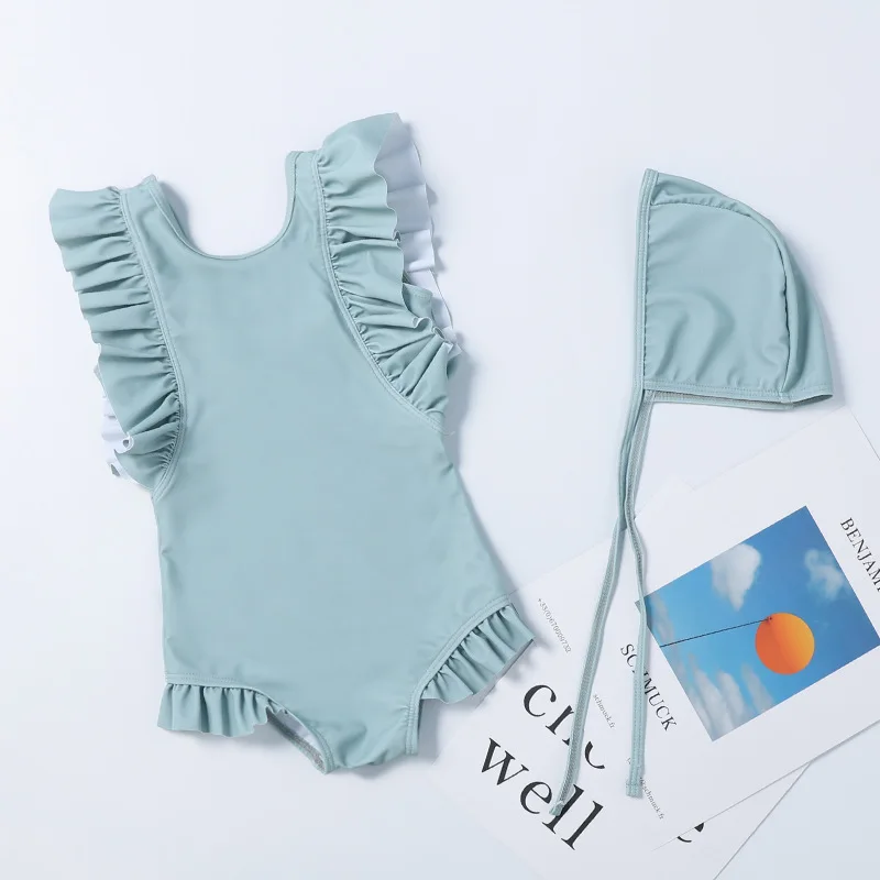 2-7years Girls  Kids Swimsuit One Pieces Swimwear Bathing Suit Girl Bikinis Summer Sea Swimming Suit maillot de bain