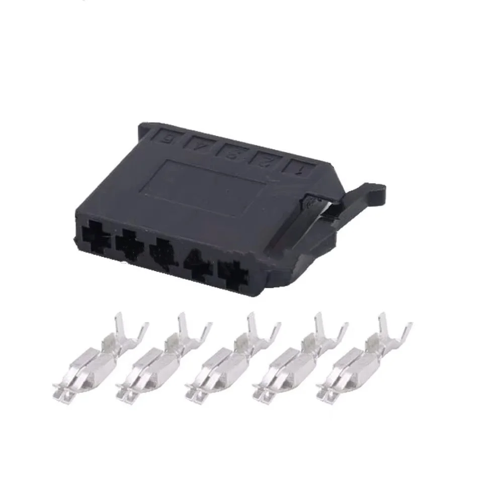 10 Sets 5 Pin Automotive connector cover Car harness connector with terminal DJ7054-2.8-21 5P