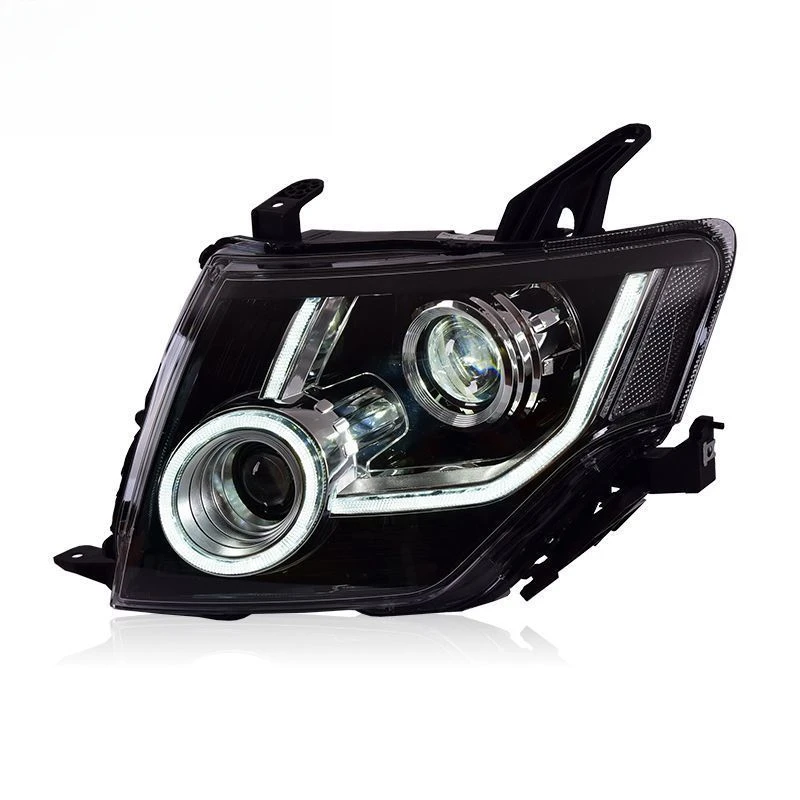 

Suitable for Mitsubishi Pajero V93 Headlight Assembly V97 V87 Modified LED Lens Daytime Running Light Flowing Turn Signal Light