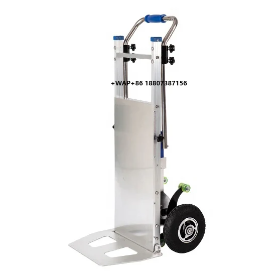 

Customizable Aluminum Electric Stairs Climbing Shopping Hand Cart Platform Folding Trolley Climber Trolley