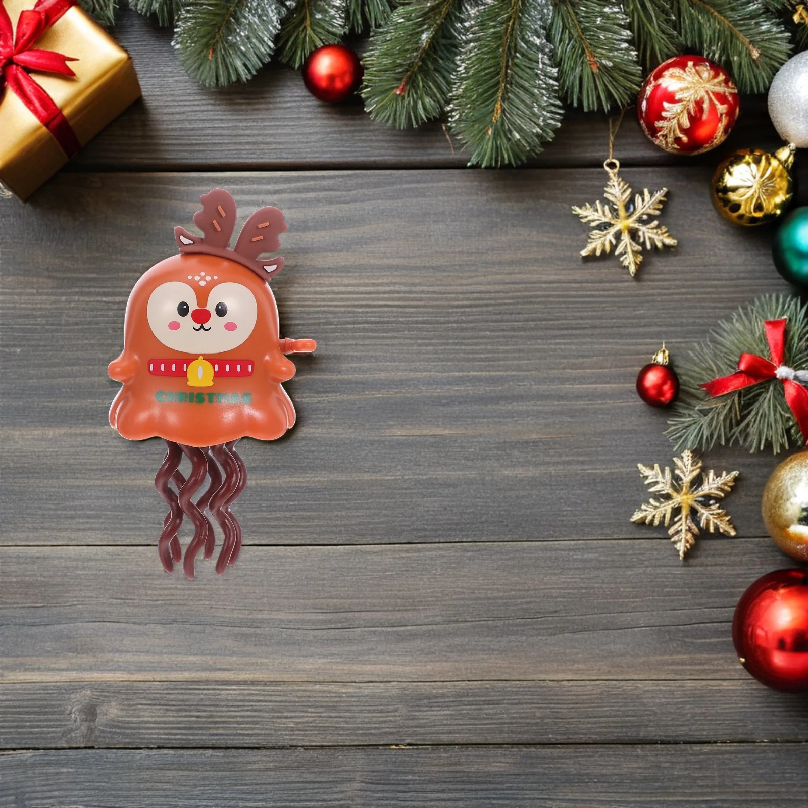 عيد الميلاد السحري عقارب الساعة يختتم المشي الرنة عطلة حفلة لصالح حقيبة جودي حشو هدية عيد ميلاد