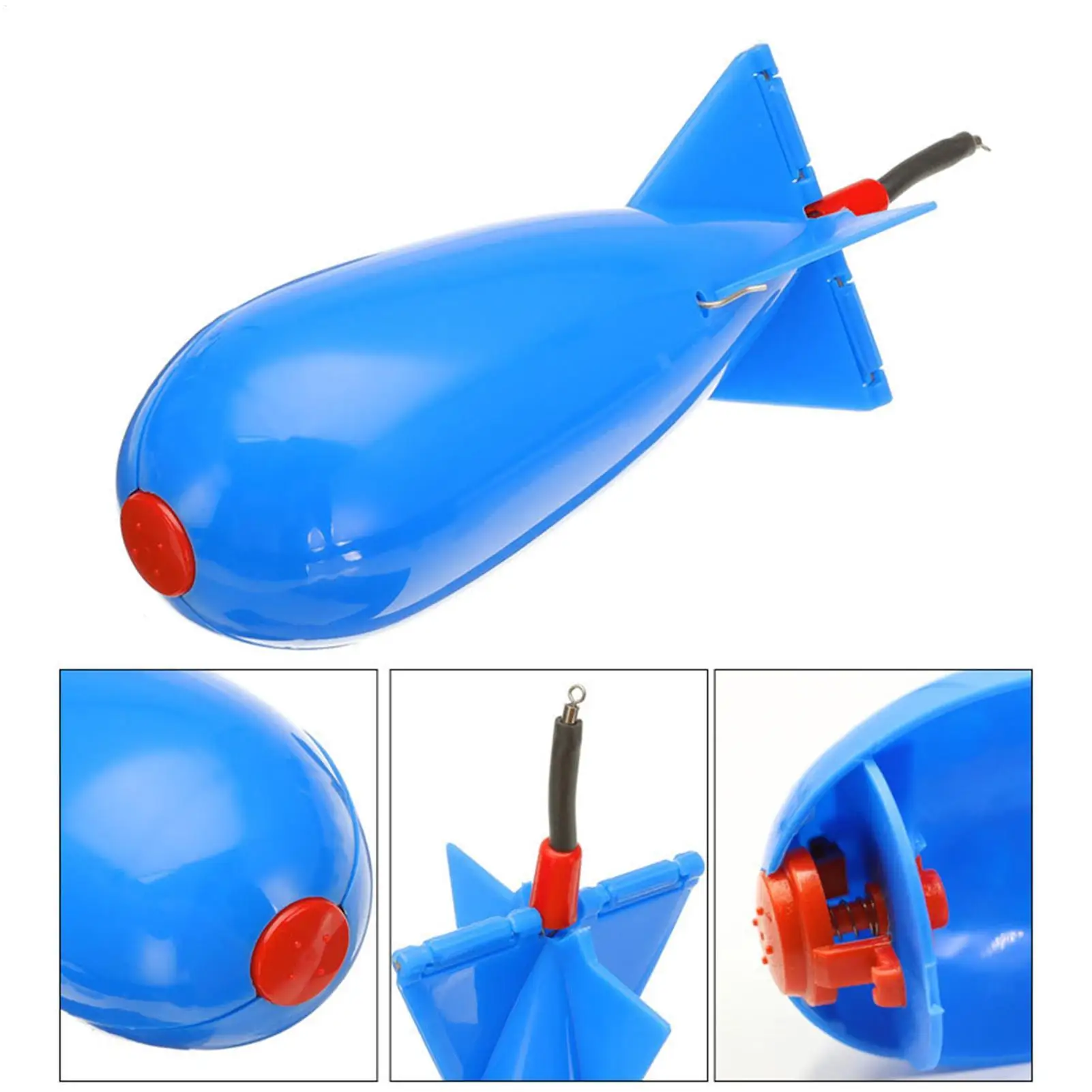 Carp Fishing Bait Feeder Floating Fishing Feeder Fogging Device Carp Initiator Bait Boat Rocket Feeder Bait Holder - view 2