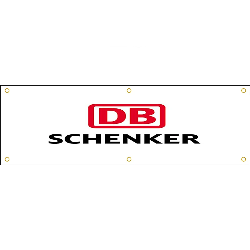 

130GSM 150D материал DB Schenker Баннер 1, 5 футов * 5 футов (45*150 см) размер рекламный Декор флаг yhx266