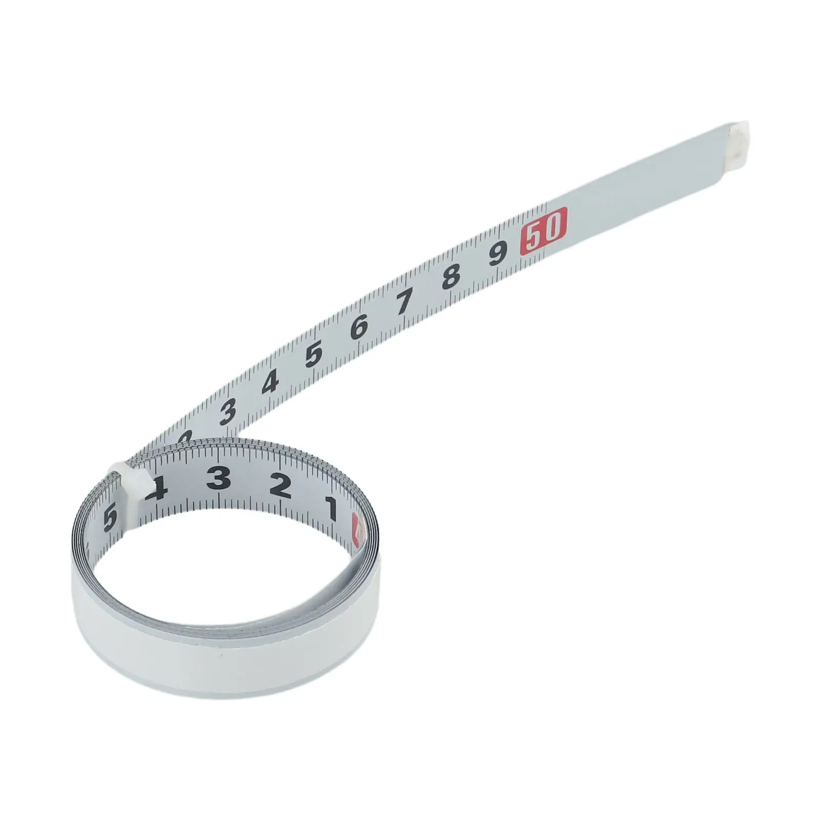 

Miter Saw Track Tape Measure with Steel Backing Metric Ruler 1M 2M for Accurate Layout and Measurement on Woodworking Equipment