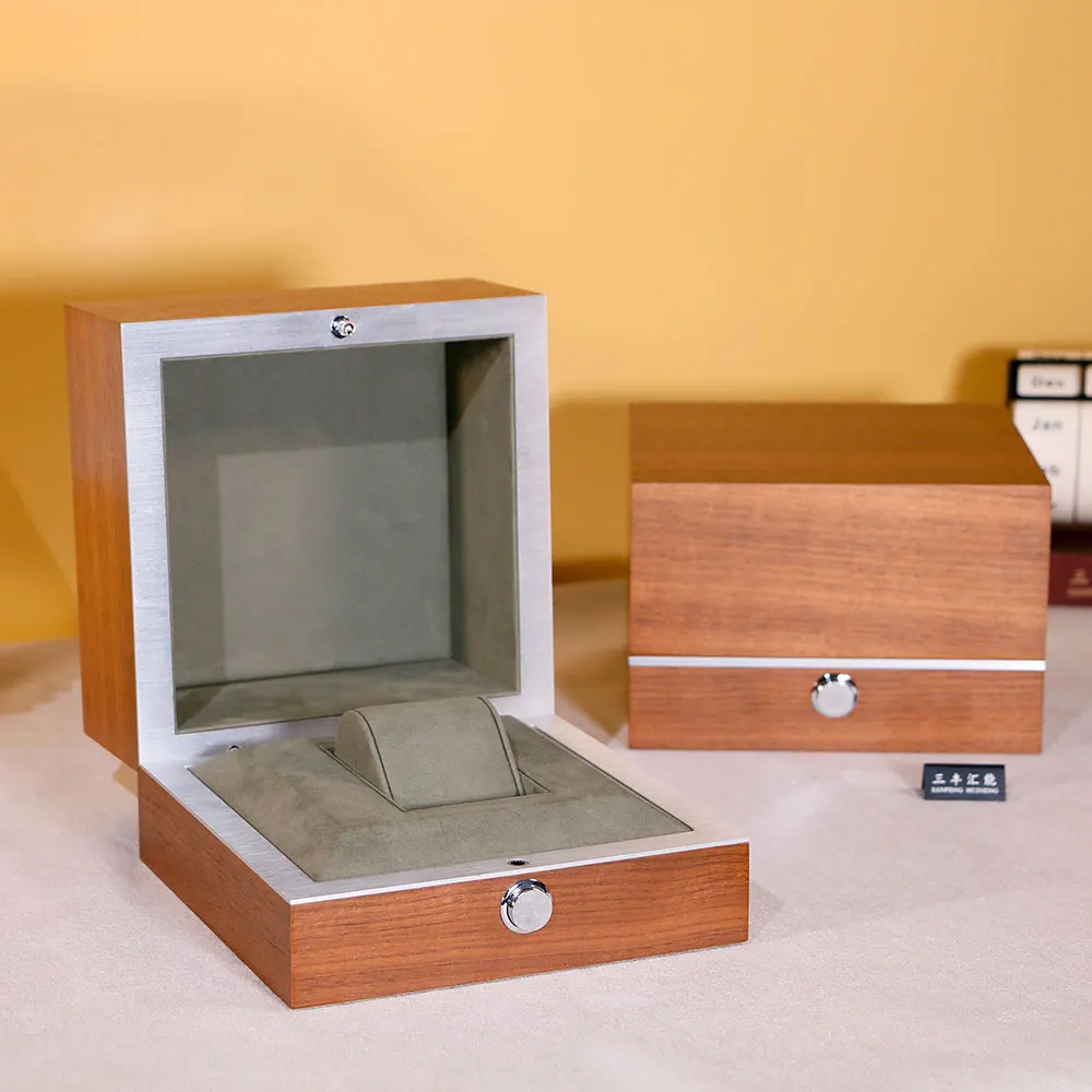 

OEM Factory Directly Wholesale Watch Box Wrist Watch Organizer Jewelry Display Case Personalized Custom