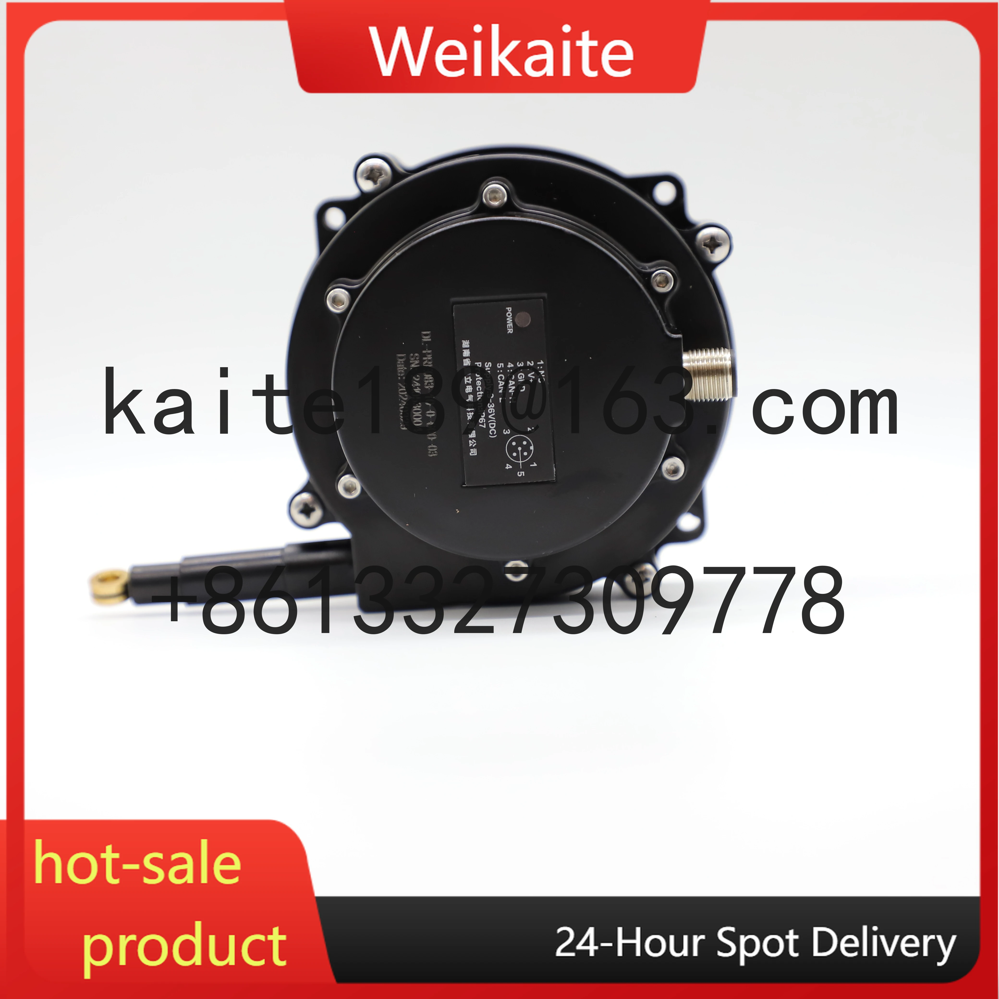 

Manufacturer's Electrical Equipment Wire Rope Tension Position Sensor Rope Displacement Angle Measurement Length Sensor